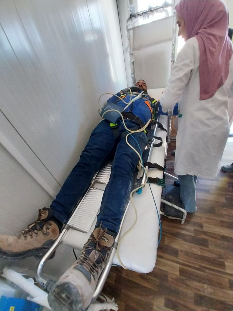 Transport médicalisé avec surveillance du patient